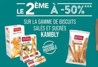 Promotion Exclusives de 5
Kambly : Découvrez l'Offre incontournable