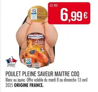 Promotion Exclusives de 18
Maître Coq : Découvrez l'Offre incontournable