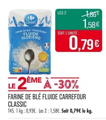 Promotion Exclusives de 10
Farine : Découvrez l'Offre incontournable