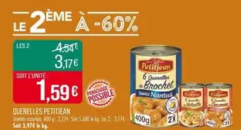 Promotion Exclusives de 4
Petitjean : Découvrez l'Offre incontournable