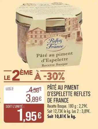 Reflets de France Pâté au piment d'Espelette