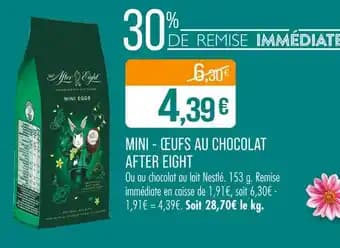 After Eight Mini - œufs au chocolat