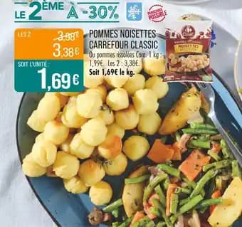 Carrefour Classic Pommes noisettes