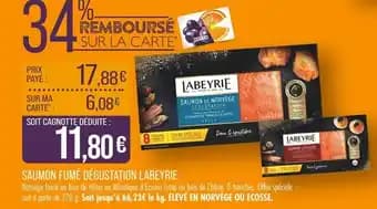 LABEYRIE Saumon fumé dégustation