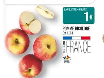 Origine France Pomme Bicolore