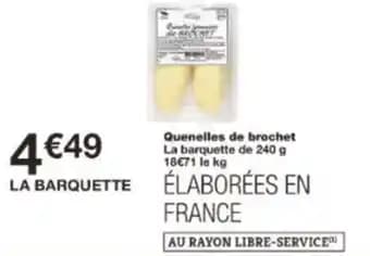 Quenelles de brochet 240 g