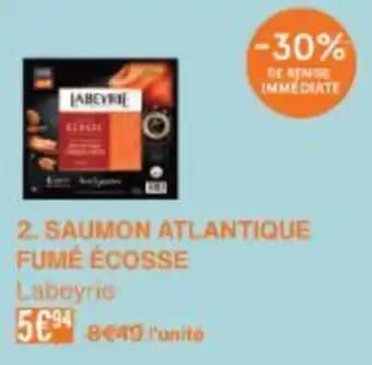 LABEYRIE Saumon atlantique fumé écosse