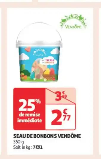 Seau de bonbons vendôme 350 g