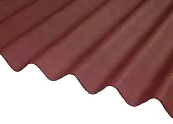 Plaque bitumeuse ondulée