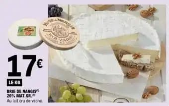 Brie de nangis 20% mat.gr.