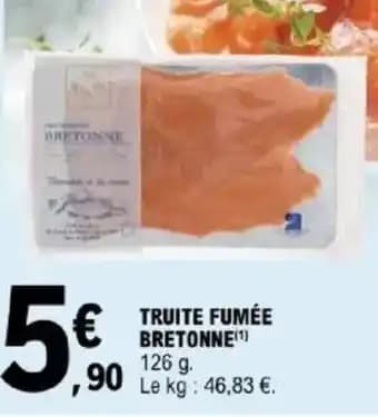 Promotion Exclusives de 19
            
        
        Truite fumée : Découvrez l'Offre incontournable