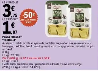 "FLORELLI" Pasta fresca 300 g