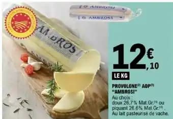 "AMBROSI" Provolone aop