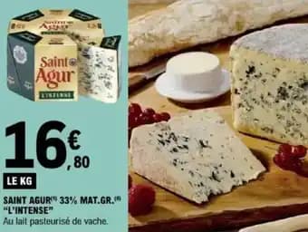 SAINT AGUR 33% mat.gr."l'intense"