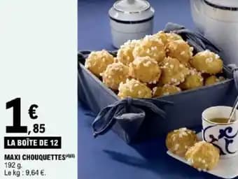 Maxi chouquettes 192 g