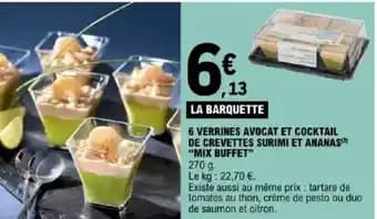 Promotion Exclusives de 10
            
        
        Verrines : Découvrez l'Offre incontournable