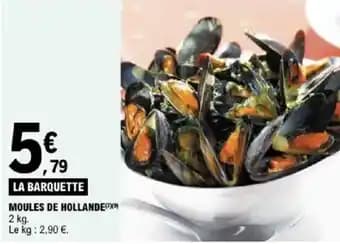 Moules de hollande 2 kg