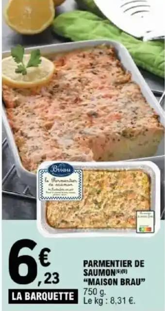 "MAISON BRAU" Parmentier de saumon 750 g