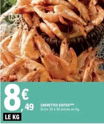 Crevettes cuites 1 kg