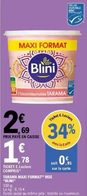 Promotion Exclusives de 3
            
        
        Tarama : Découvrez l'Offre incontournable