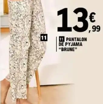 Pantalon de pyjama "brune"