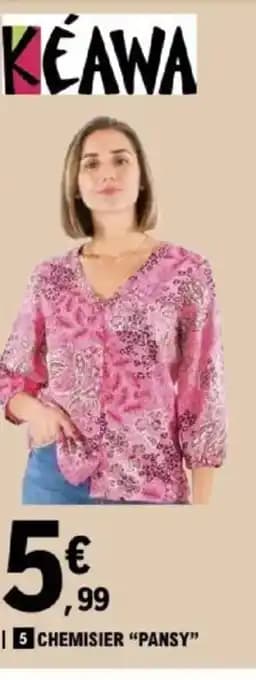 KEAWA Chemisier "pansy"