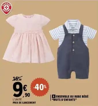 Promotion Exclusives de 50
            
        
        Bébé : Découvrez l'Offre incontournable