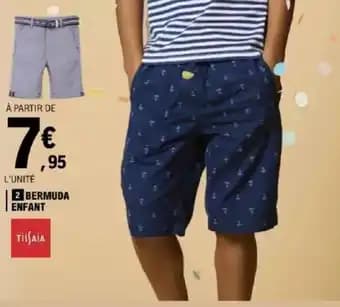 TISSAIA Bermuda enfant