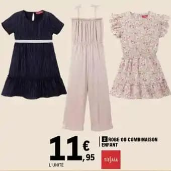 TISSAIA Robe ou combinaison enfant