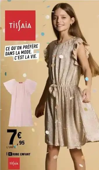 TISSAIA Robe enfant