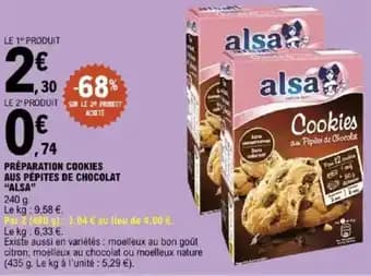 Promotion Exclusives de 2
            
        
        Cookies chocolat : Découvrez l'Offre incontournable
