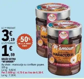 “M'AMOUR” Gelée extra 325 g