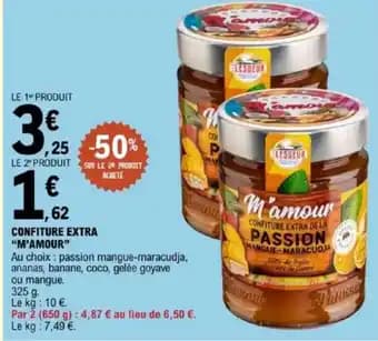 "M'AMOUR" Confiture extra 325 g