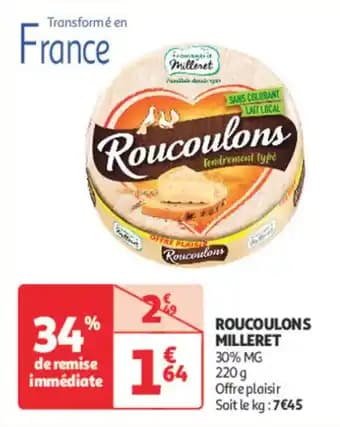 MILLERET Roucoulons 220 g