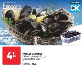Moules de corde 2 l