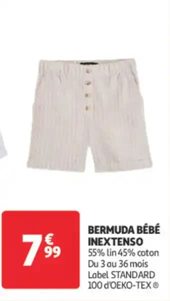 INEXTENSO Bermuda bébé