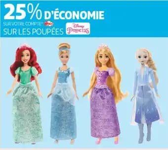Sur les poupées princess