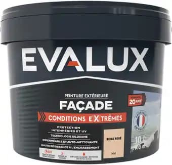 EVALUX Peinture façade conditions extrêmes 10 l
