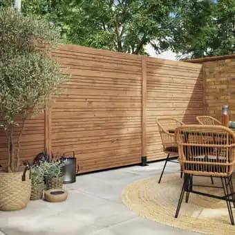 Panneau bois occultation complete skimia