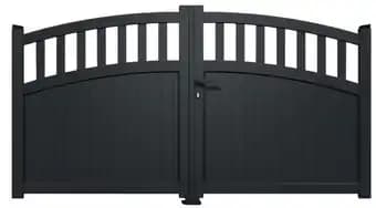 Portail aluminium battant lugo