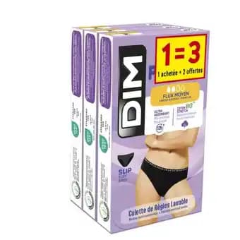 DIM Culottes de règles lavables