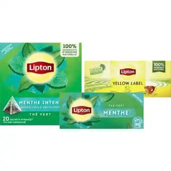 LIPTON SUR TOUS LES THÉS & INFUSIONS