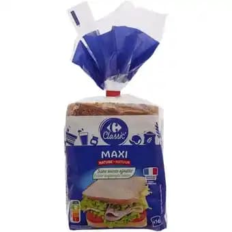 CARREFOUR CLASSIC' Pain de mie Maxi