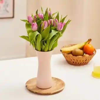 Bouquet de 15 tulipes