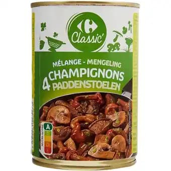 CARREFOUR CLASSIC' Mélange 4 Champignons