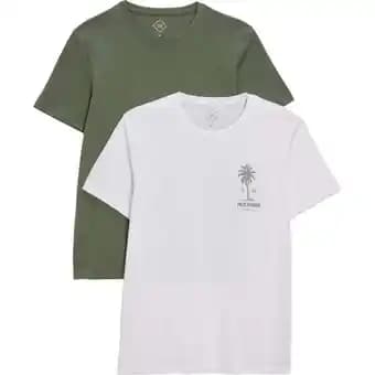 TEX Lot de 2 t-shirts homme