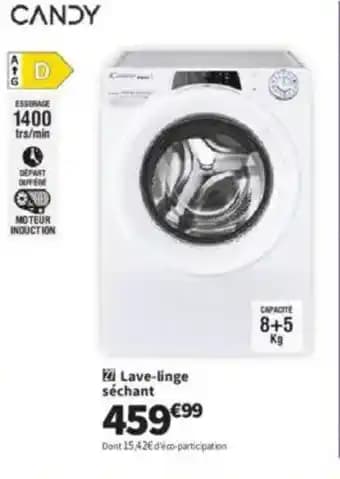 Promotion Exclusives de 1
            
        
        Lave-linge sechant : Découvrez l'Offre incontournable