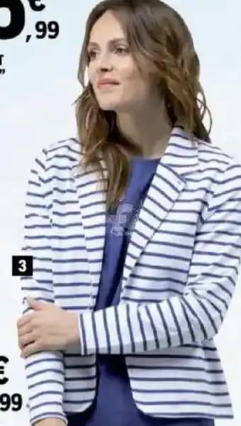 Veste à rayures "jacana"