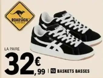 ROADSIGN Baskets basses