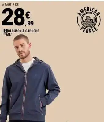 Blouson à capuche "val"